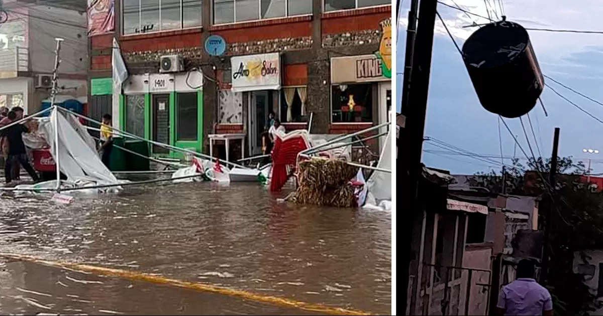 Tromba deja 40 colonias sin energía eléctrica en Piedras Negras