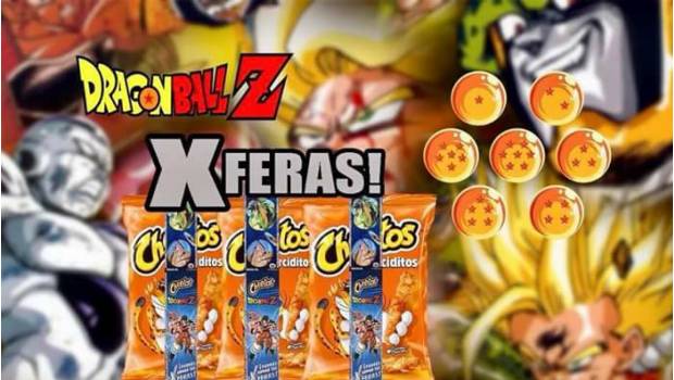 Cheetos lanza nuevos tazos de Dragon Ball Z