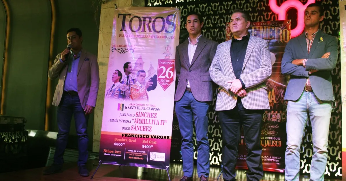 Presentan atractivo cartel para la Feria de Villa Hidalgo 2025