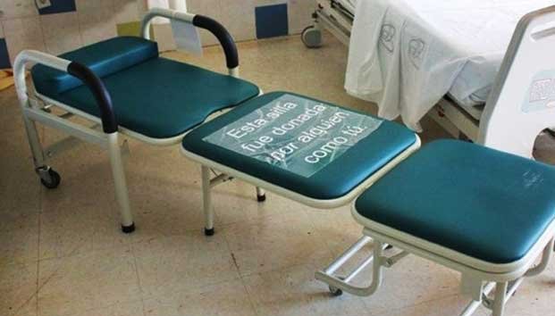 Incorrecto Legado predicción Quiere IMSS sillas-cama en donación